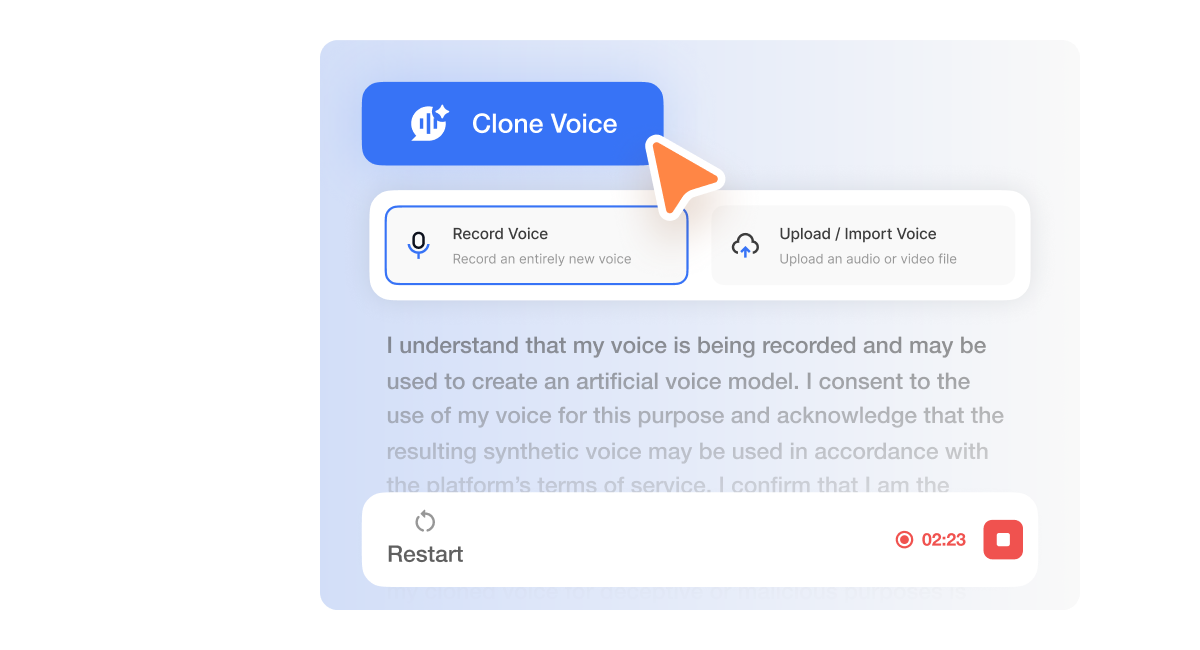 Visla Branding AI voice cloning for consistent, on-brand narration